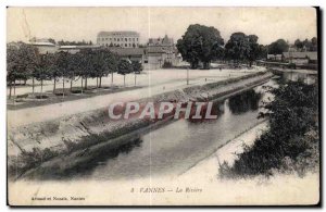 Old Postcard Vannes La Riviere