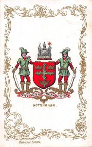 BR74437 nottingham  herladic  uk coat of arms 1