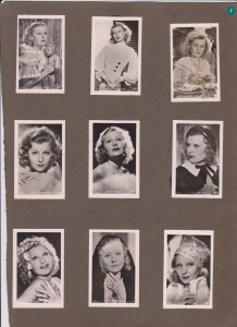 LILIAN HARVEY MOVIE FILM STAR 90 Vintage ROSS Photo Cigarette Cards (L5836)