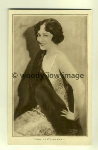 b1429 - Film Actress - Pauline Frederick - postcard