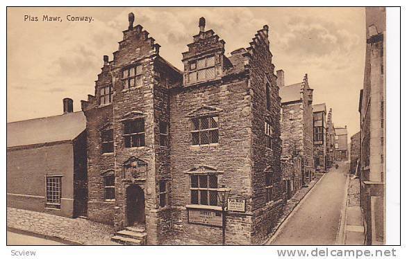 Plas Mawr, Conway, Wales, UK, 1900-1910s