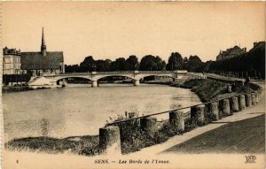 CPA Sens - Les Bords de l'Yonne FRANCE (960897)