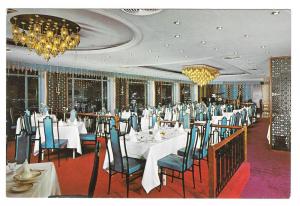 Hong Kong Ambassador Hotel Caliph Room Postcard Sc 246