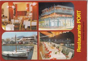 BF29177 restaurante port ship decano del puerto mallorca spain  front/back image