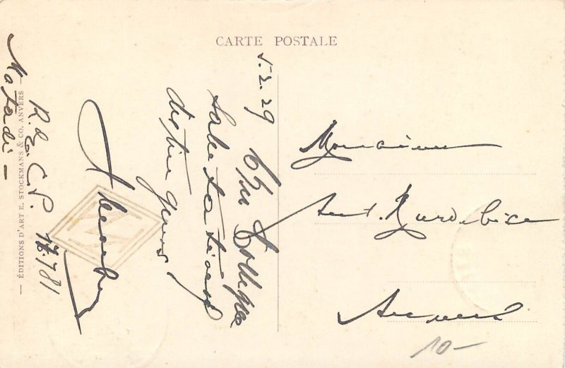 Belgian Congo Matadi post building c.1929