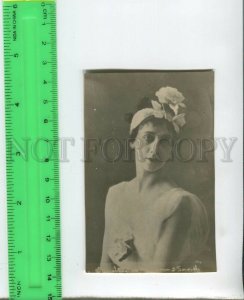 433698 Tamara KARSAVINA Great Russian BALLET Dancer Vintage PHOTO miniature card