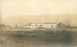 California Large hotel Foothills roadside C-1910 RPPC Photo Postcard 21-5839