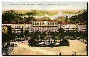 Toulon Old Postcard Square General view freedom