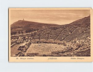 Postcard Theatre of Dionysus Athens Greece