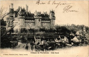 CPA Chateau de PIERREFONDS cote nord (376929)