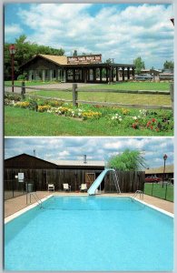 Blasdell New York 1970s Postcard Buffalo South Motor Inn Motel