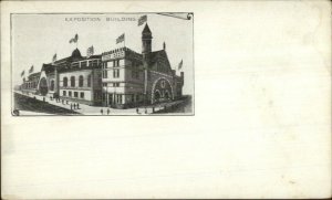 Unidentified Exposition Bldg WHICH? St. Louis? Private Mailing Card 