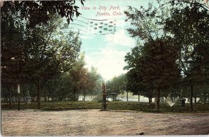 Postcard MONUMENT SCENE Pueblo Colorado CO AI3082