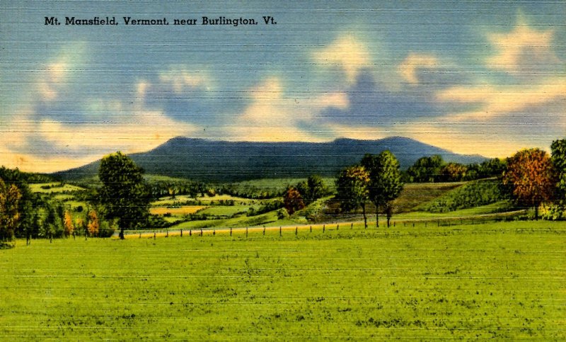 VT -  Mt Mansfield near Burlington  