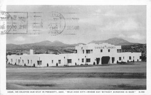 Apache Lodge Prescott Arizona roadside US 89 Postcard #0-390 Newton 20-9086