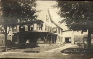 Bartlett NH Maple Cottage c1915 Real Photo Postcard