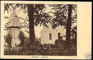 germany, THUMBY, Kirche Church (ca. 1930)