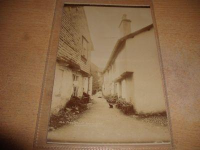 FLAG STREET,HAWKSHEAD,RP,CUMBRIA POSTCARD