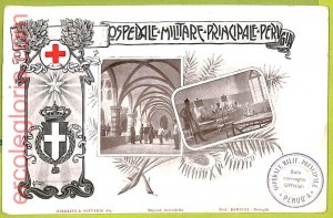 af6884 - ITALY - VINTAGE POSTCARD - RED CROSS Perugia CROCE ROSSA-