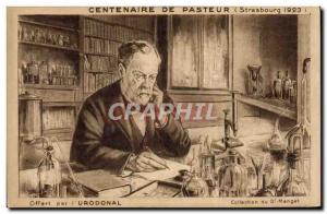 Old Postcard Centennial Urodonal Pasteur Strasbourg 1923