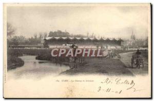 Old Postcard Horse Riding Equestrian Caen racecourse