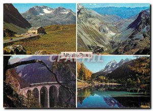 Postcard Modern Albula Pass