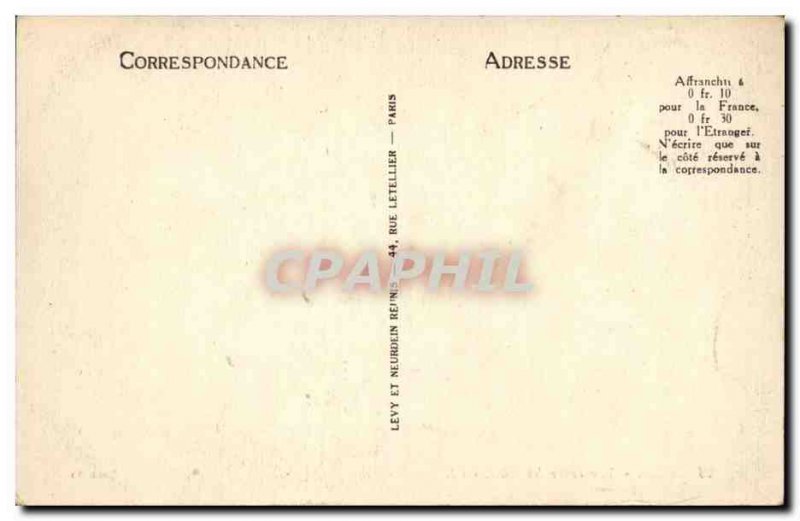 Eze Old Postcard View between bridges