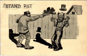 Stand Pat Robber Comic