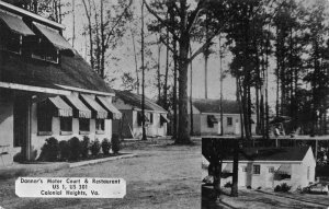 Colonial Heights Virginia Donner's Motor Court and Restaurant PC JI658216