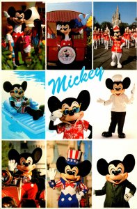 Walt Disney World Many Faces Of Mickey 1997