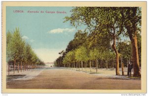 Alameda Do Campo Grande, LISBOA, Portugal, 1900-1910s