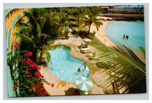 Vintage 1960's Advertising Postcard Hotel King Kamehameha Kailua Kona Hawaii