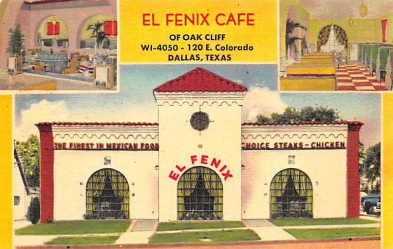 El Fenix Cafe - Dallas, Texas TX  