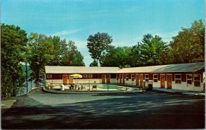 Vtg Cooperstown New York NY Lake 'N Pines Motel Unused Chrome Postcard