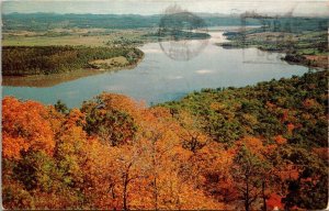 Lake Champlain Green Mountains Vermont Scenic Chrome Cancel WOB Postcard 