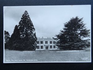 Herefordshire ROSS ON WYE The Wye Hotel - Old RP Postcard by Frith