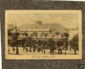GERMANY HAMBURG 1910-20 postkarte postcard