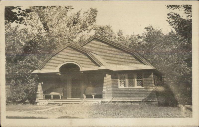 Wentworth Hall Jackson NH c1910 Real Photo Postcard