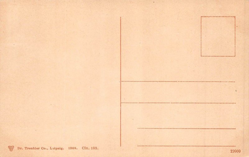 L324 Germany Koeln Cologne a Rh Kolping Statue vintage postcard