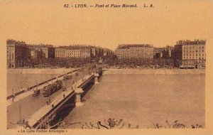 France Lyon Pont et Place Morand