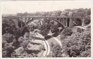 Luxemburg Pont Adolphe 1953 Real Photo