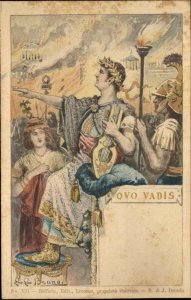 Art Nouveau Roman Greco Men Women GG BRUNO 1900 #7/10 in Set QUO VADIS PC