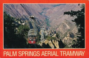 USA Palm Springs Aerial Tramway Vintage Postcard BS.09