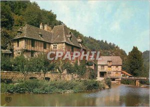 Postcard Modern Surroundings of St Cyprien on Dourdou (Aveyron Mill Sagnes