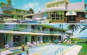 Sea Isle Apartment Motel Pool Pompano Beach Florida