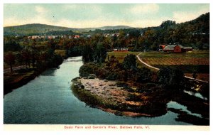 Vermont  Bellows Fallls  Basin Farm and Saxton's River