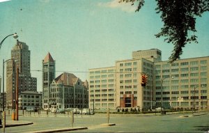 New York Syracuse Intersection Of South State Street and East Genesee Street