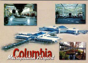 SC, South Carolina  COLUMBIA METROPOLITAN AIRPORT Terminal 4X6 Aviation Postcard