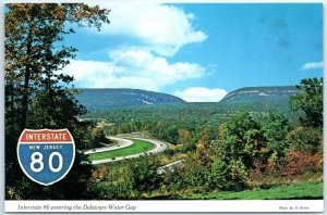 M-101774 Interstate 80 Entering the Delaware Water Gap USA