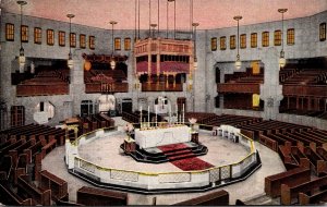 Michigan Royal Oak Shrine Of The Little Flower Interior View 1941